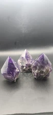 Dark amethyst polished top point! 3.8 ounces!