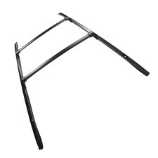 Aluminum Roof Rack Rail Kit For Honda Crv Cr-v 2017-2022 Black Cross Bars Set