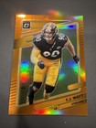2021 Panini Donruss Optic - T.J. Watt #149 Orange Prizm /199