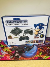 SEGA Genesis Classic Black Game Console W/ 81...