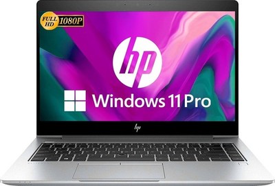 HP EliteBook Laptop Computer PC 14 Core i5 16GB RAM 256GB Windows 11 Pro OFFICE!