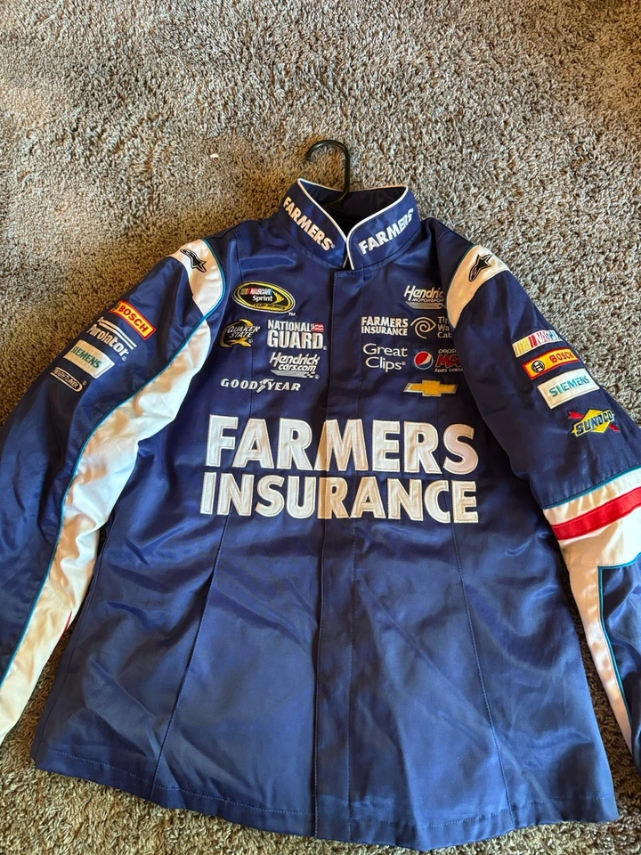 Kasey Kahne Nascar #5 2013 фермеров страхования униформа куртка женщины большой - Изображение 2 из 4