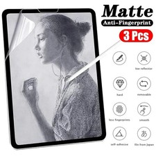 Paper-Like Matte Screen Protector Film for Apple iPad Anti-Glare PET Writing