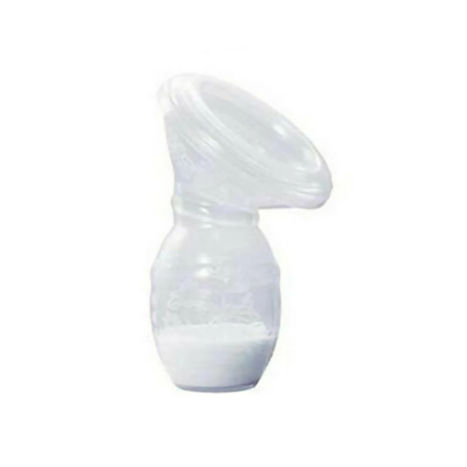 Manual Nursing Strong Silicone Breast Pump Milk Breast Collector MilkSaver B - Image 3 of 4