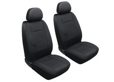 Giant Panda Front Car Seat Cover Custom Fit Toyota Leather Bucket Seat Covers.