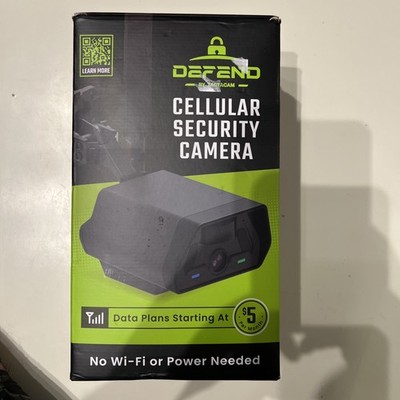 Tactacam Defend Cellular Security Camera DFD-GRD01 NEW (E16)