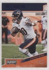 2018 Panini Playoff Goal Line Trey Burton #36 3bz