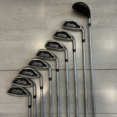 Tour Edge Comp 950 Set 3-PW, 5 Wood Stiff Flex Steel Shaft Right Handed RH Golf