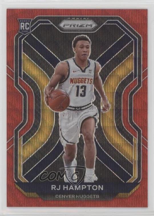 2020-21 Panini Prizm Ruby Wave Prizm RJ Hampton #286 1d0h