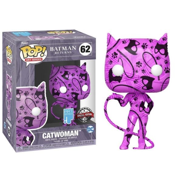 Figura FUNKO POP Catwoman 62 - Batman Art Series Edición Especial - 889698583961