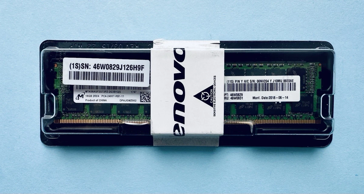 Lenovo 16 GB Total Capacity DDR4 SDRAM Memory (RAM) for sale | eBay