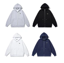 Brand New  Men’s Pure Cotton LACOSTE Minimalist  Hoodie Sweatshirt Size M-2XL