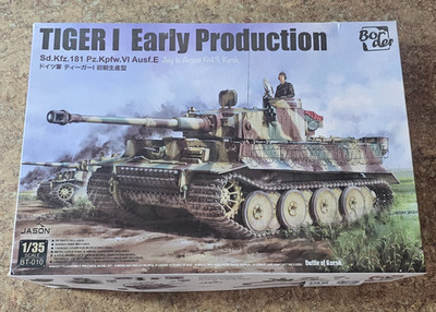 Border BT-010 1/35 TIGER I EARLY PRODUCTION SD.KFZ.181 Model Kit Tank New
