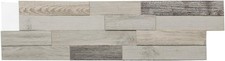 Peel n Stick Wood 6.5 x 24 Panel 5 Pack Approx. 5 sq ft Weathered Barn