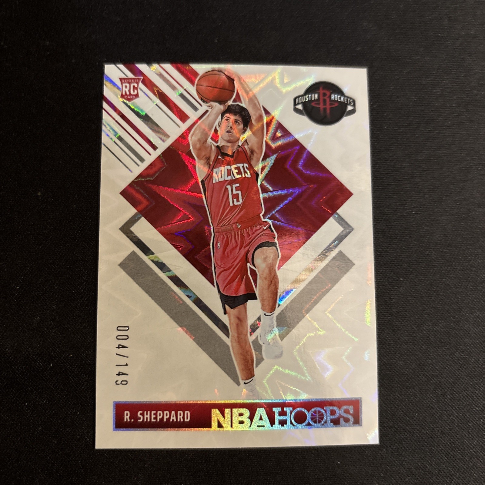 2024-25 NBA Hoops Hoops Tribute White Explosion /149 - Reed Sheppard SSP RC #291