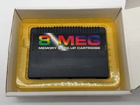 Datel Official OEM Sega Saturn 8 MEG MB Back-up Cartridge Memory Card