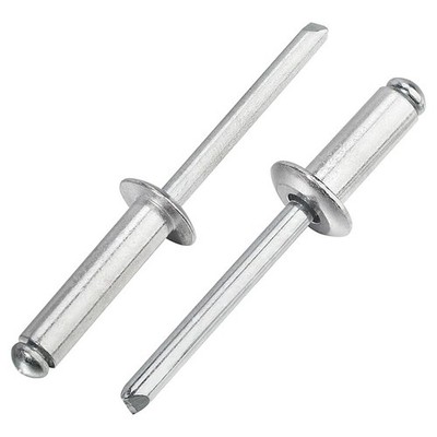 Linkup 250pcs pack 5/32'' x 3/8'' Pop blind Rivets, 4mm x 10mm pop rivets,Alumi...