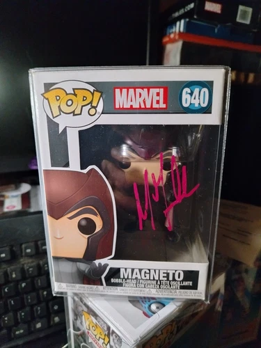Michael Fassbender AUTOGRAPH X-men - Magneto 640 Funko Pop SWAU 