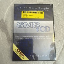 RARE OOP Sound Made Simple Active Learning Application CD - Audio Acoustics