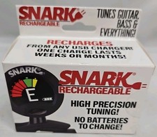SNARK GUITAR TUNER RECHARGEABLE INSTRUMENT TUNER Factory Sealed New In Box