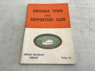 Swansea Town 1968/69 Division 4 Supporters Club 36 Page Official Handbook