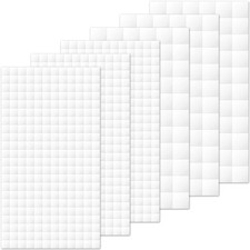 Foam Dots Adhesive Squares, Double-Sided, 12mm, 6 Sheets for Crafts