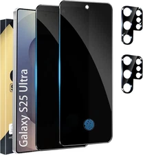 [2+2 Pack] Privacy for Galaxy S25 Ultra-6.8 Inch, s25ultra-privacy-fkDAMN65RH 