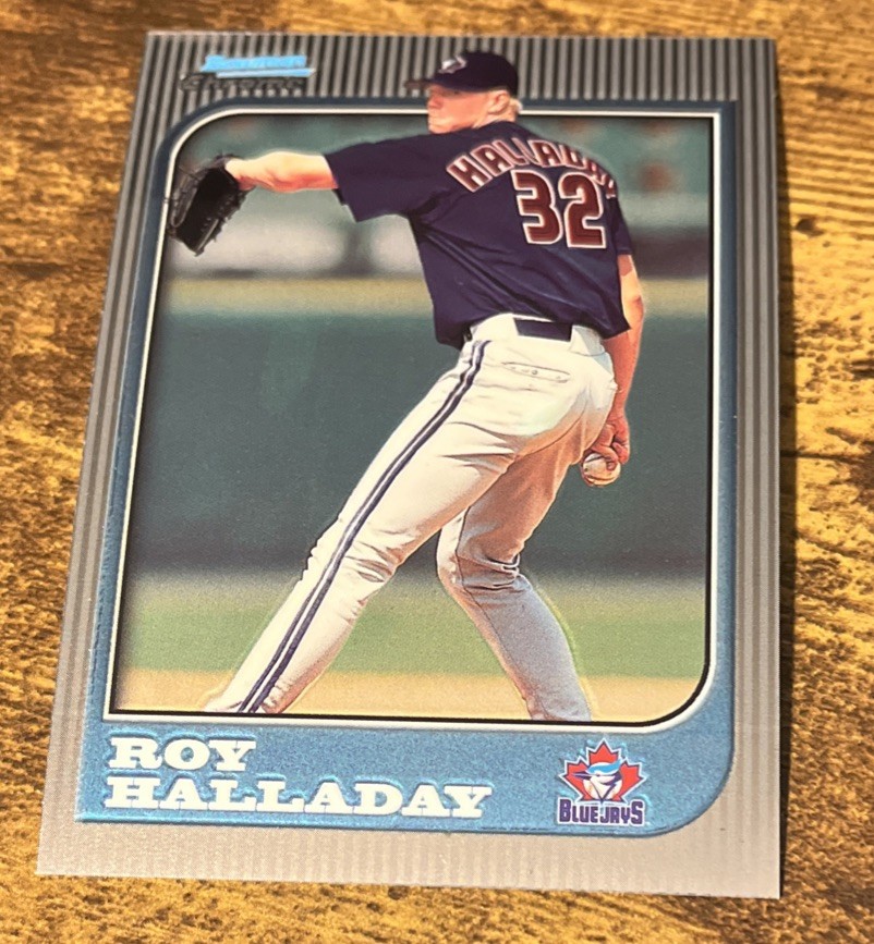 Roy Halladay 1997 Bowman Chrome RC #212 Toronto Blue Jays FREE SHIPPING