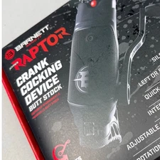 Barnett Hyper Raptor Hand Crank Cocking Device Butt Stock seal New NIB BAR20046