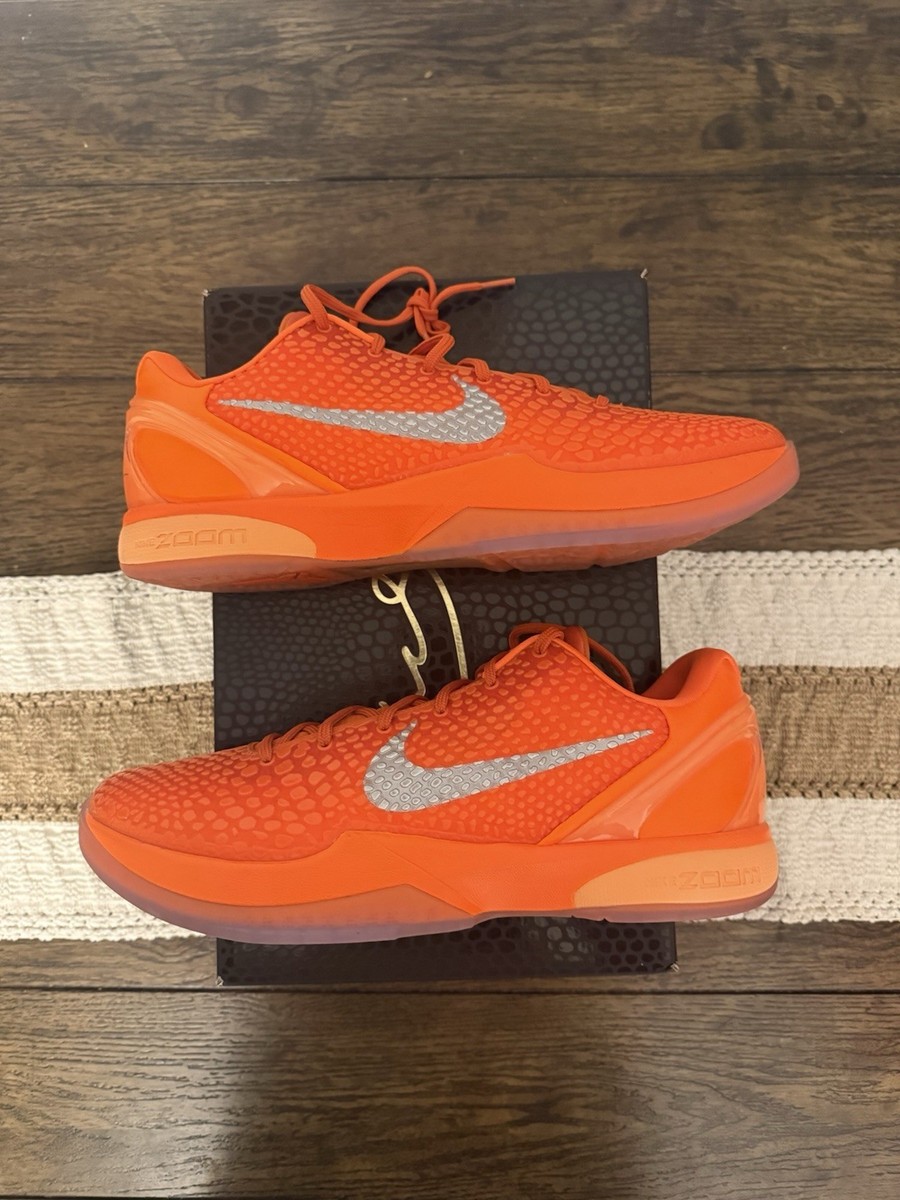 Size 14 - Nike Zoom Kobe 6 Protro Total Orange | eBay