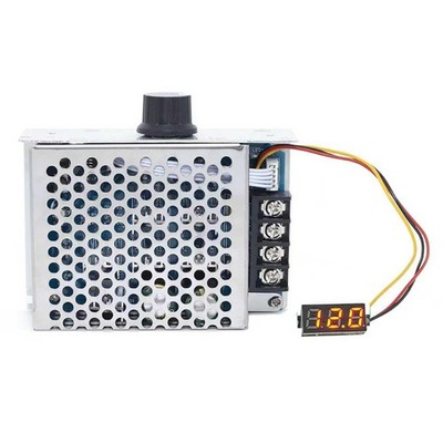 40A PWM DC Motor Speed Controller Voltage Display 9V 12V 24V 36V 48V