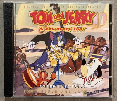 #ad Tom and Jerry amp; Tex Avery Too Soundtrack CD 1950#x27;s 25 tracks Scott Bradley $199.98