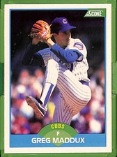 Greg Maddux #119 Prices | 1989 Score | Baseball Cards