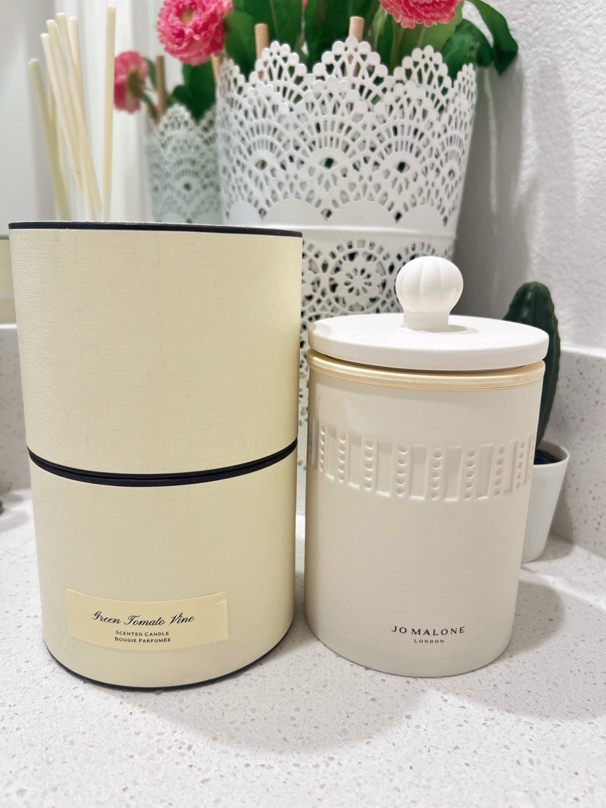 Jo Malone London Green Tomato Vine Candle 3.5 In New In Box