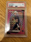 2024 Panini Prizm - Rookies Drake Maye #329 Pink Wave Prizm (RC)