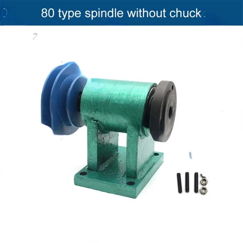 Torno casero husillo carpintería hágalo usted mismo montaje de metal máquina de cuentas 80 mm - Imagen 5 de 6