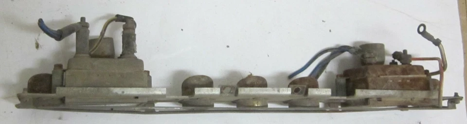 Medidores de combustible y temperatura Ford Consul MK II Smith Pr sin probar usados originales 204E Foto 4 de 4