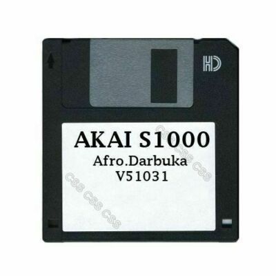 Akai S1000 Floppy Disk Afro. Darbuka V51031