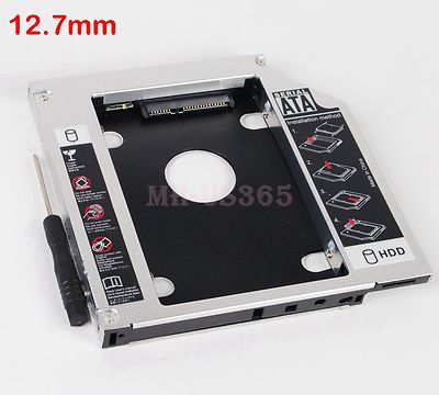 2nd SATA Hard Drive HDD SSD Caddy For Asus N56VB Replace DS8A9SH DVD Optical Bay