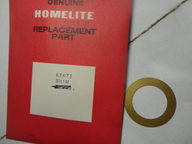 Homelite 62675 Pump Shim - (.010