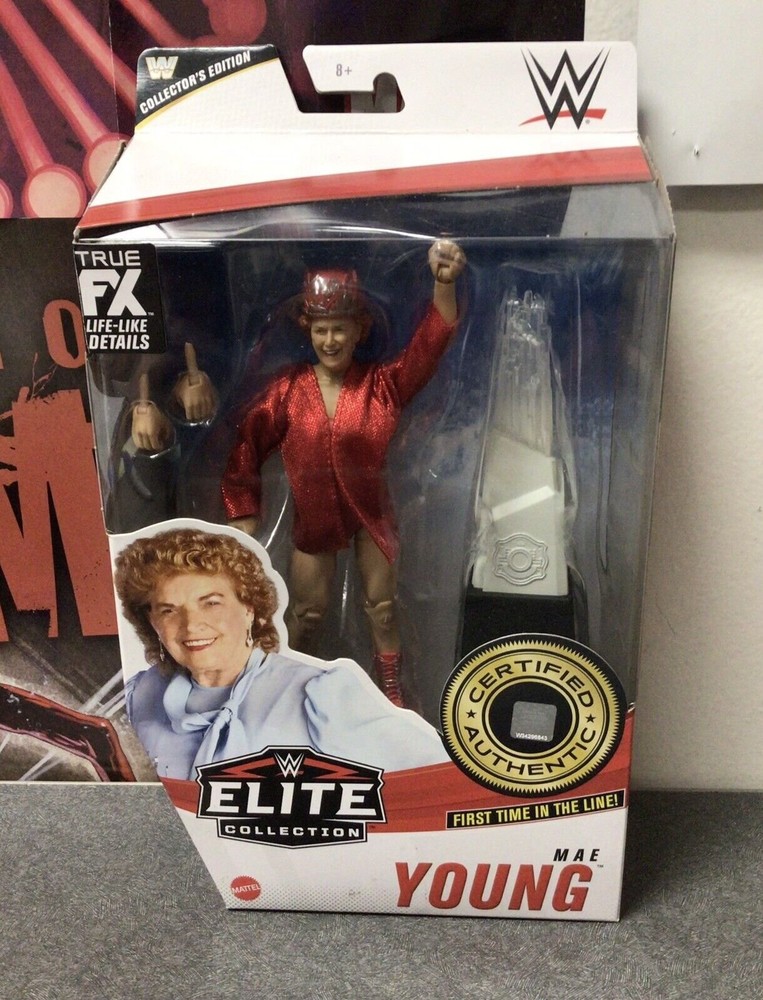 2020 Mattel WWE Elite Collection Collector?s Edition Mae Young - NEW