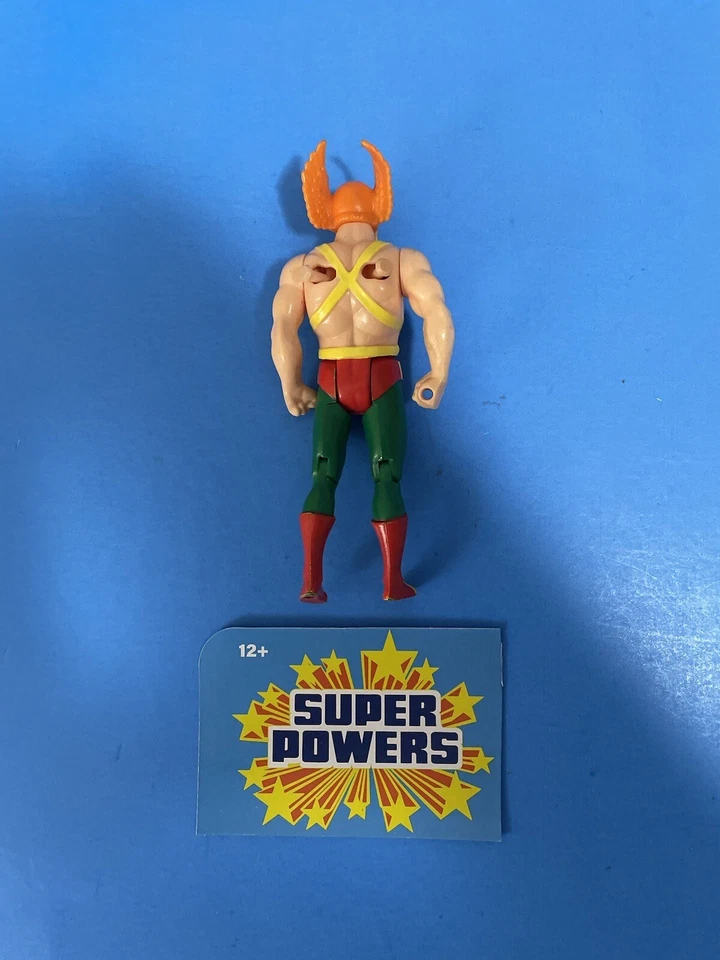 FIGURA DE ACCIÓN KENNER SUPER POWERS HAWKMAN SUELTA 1984 DE COLECCIÓN SIN ALAS. Foto 4 de 4