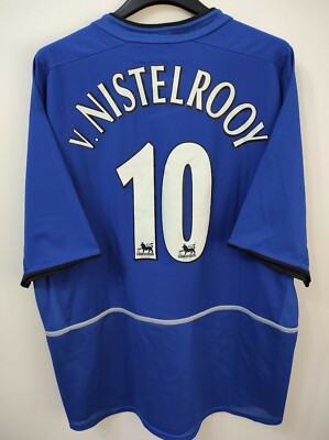 ウェア Nike Manchester United V. Nistelrooy 10 Manchester United 2003 Home Jersey #10 v. Nistelrooy Nike