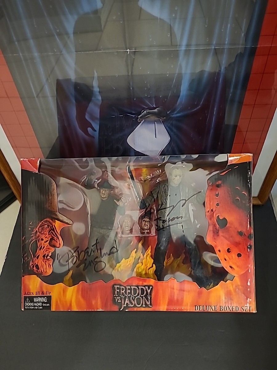 NECA Freddy vs Jason Deluxe Action Figure - Multicolor for sale