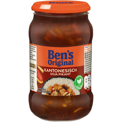 Bens Original Sauce Kantonesisch Soja Pikant lecker gewürzt 400g