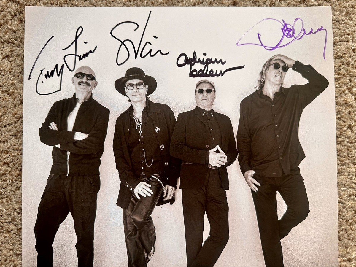 Beat Tour SIGNED Poster 2024 Danny Carey Steve Vai KING CRIMSON