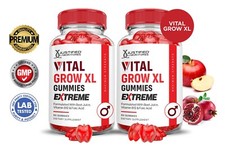 Vital Grow XL Extreme Gummies 2000MG Premium Formula For Men 2 Pack
