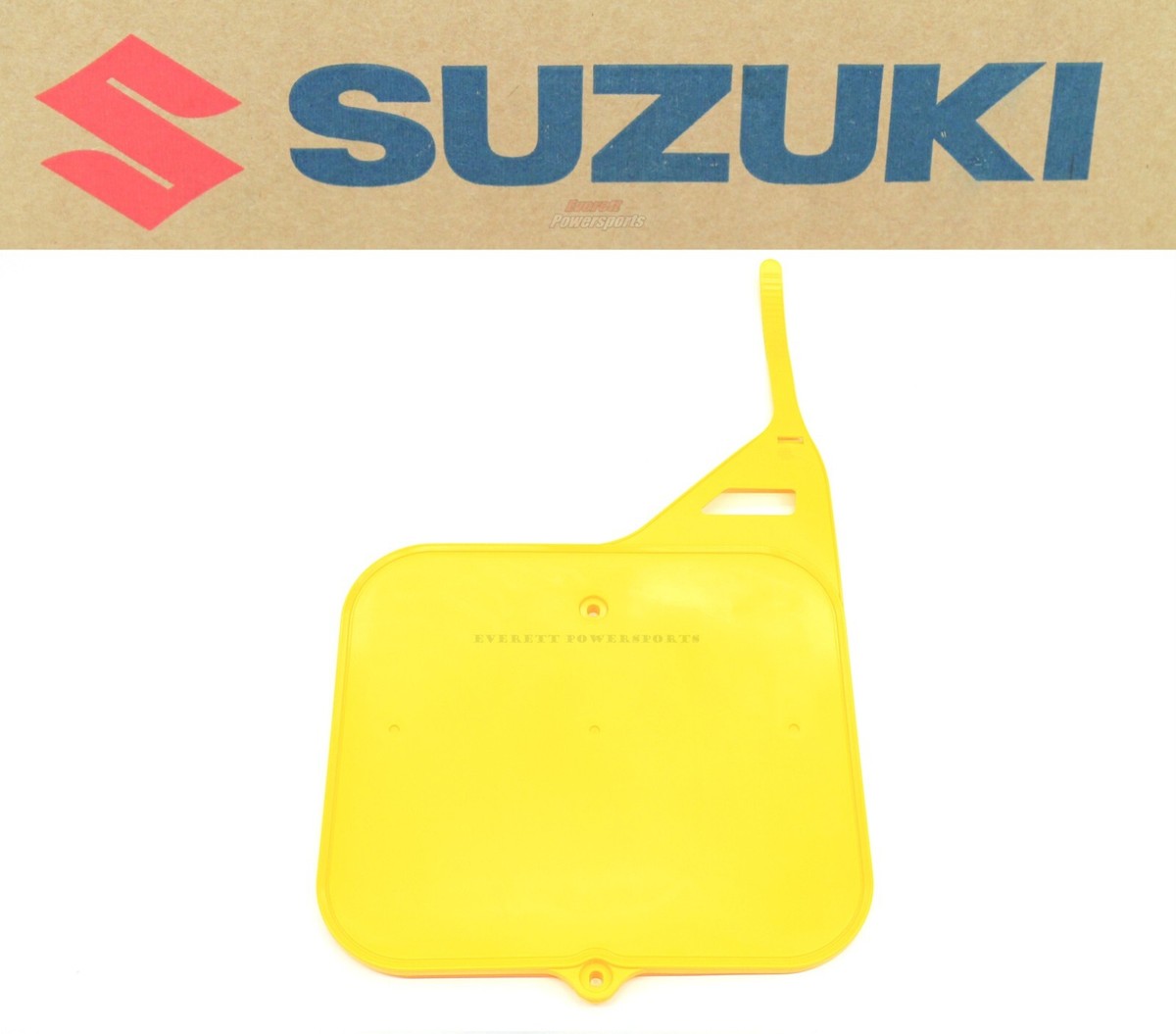 OEM Suzuki Front Number Plate 81~95 RM125 RM250 RM465 RM500 (See