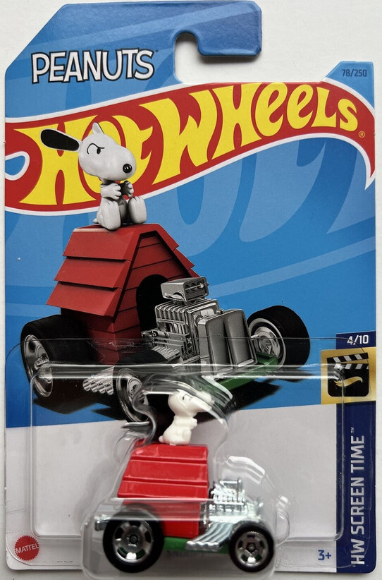 2023 Hot Wheels Snoopy Red  HW Screen Time
