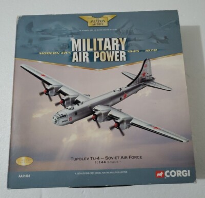 Corgi 1/144 Scale Aircraft AA31804 - Tupolev TU-4 Soviet Air Force Diecast